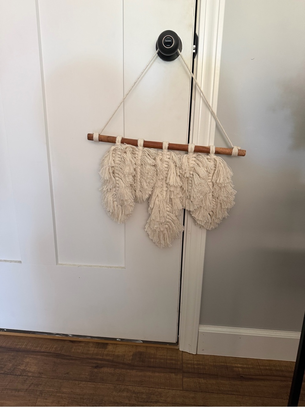 Cream Macrame Wall Hanging